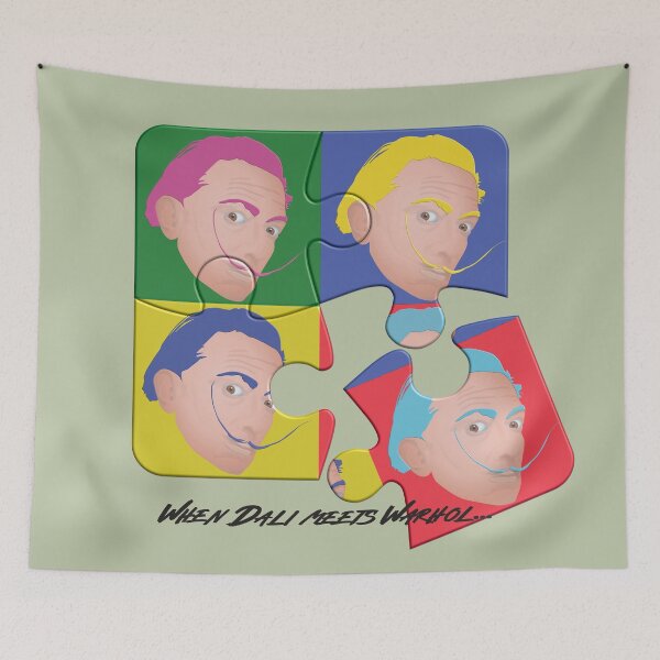 Item preview, When Dali meets Warhol… 2 designed and sold by onboarddesigns.