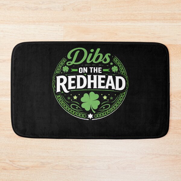Item preview, Funny Irish St Patricks Day Shamrock Dibs On The Redhead designed and sold by jakaun.