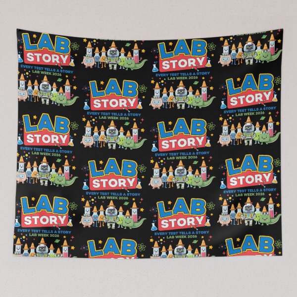 Item preview, Lab Story Lab Week 2026 Medical Laboratory Technician Team  designed and sold by jakaun.