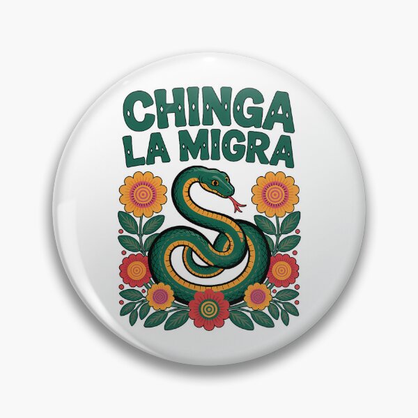 Item preview, Fierce Chinga La Migra Snake Design Floral designed and sold by RobertKnow.