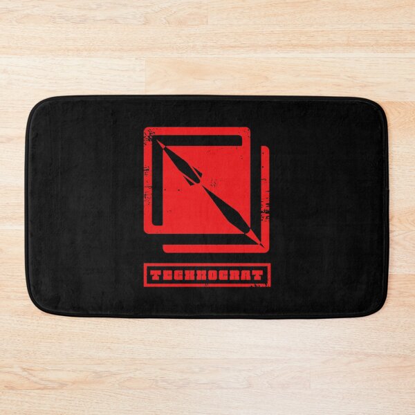 Item preview, Armored Core Technocrat Warning Logo designed and sold by Shariceuttrell.