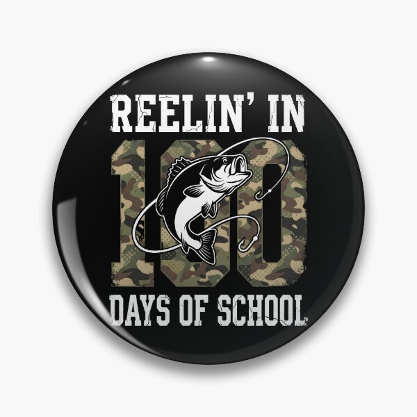 Item preview, Reelin' In 100 Days Of School Bass Camo Fishing Lover designed and sold by jakaun.