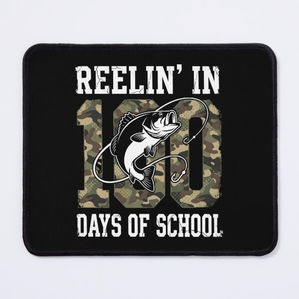 Item preview, Reelin' In 100 Days Of School Bass Camo Fishing Lover designed and sold by jakaun.