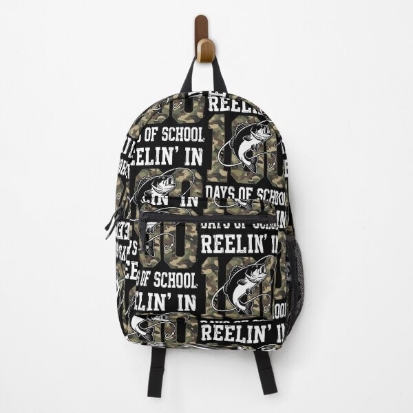 Item preview, Reelin' In 100 Days Of School Bass Camo Fishing Lover designed and sold by jakaun.