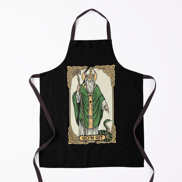 Artikelvorschau, St. Patrick Snake Gon Git Karte Saint Pattys Irisch Katholisch entworfen und verkauft von jakaun.