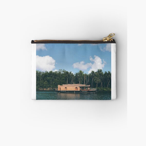 Item preview, Houseboats in Kerala – Tropical Backwaters Design designed and sold by MedMoodStudio.