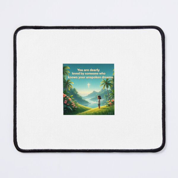 Item preview, Girl tropical island dawn  cross  designed and sold by ChristLedAngi.