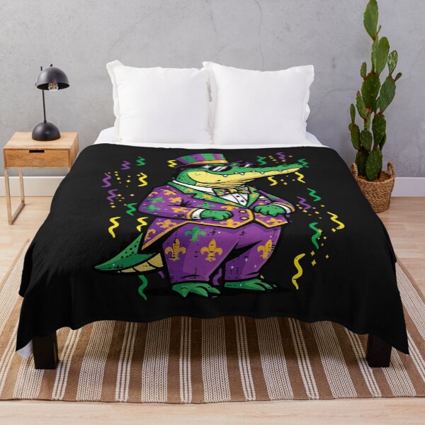 Item preview, Mardi Gras Alligator Suit Fat Tuesday Nola Men Women Kids  designed and sold by ArleneRowe.