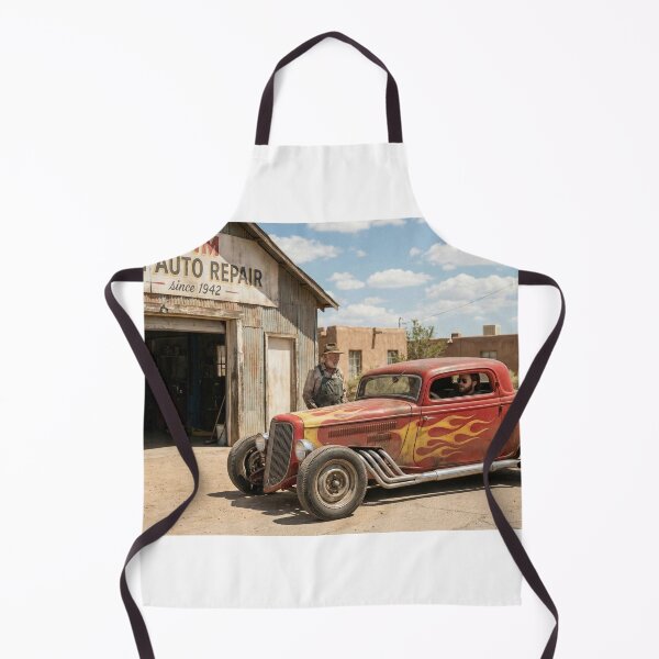 Item preview, HOT RODS ON OLD USA ROAD  designed and sold by VERYOLDROAD BY AXTON BROWNING .