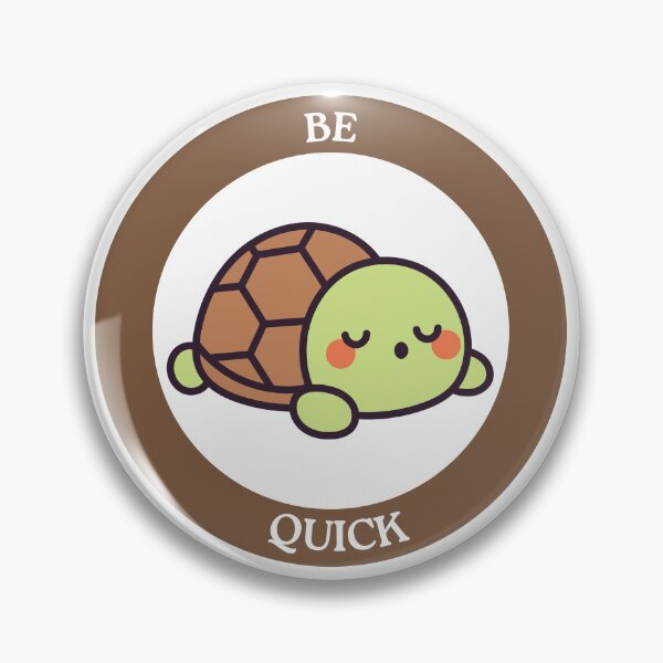 Item preview, Be Quick Turtle - Sleeping Turtle in Cozy Circle Meme Art designed and sold by Love3Happy.