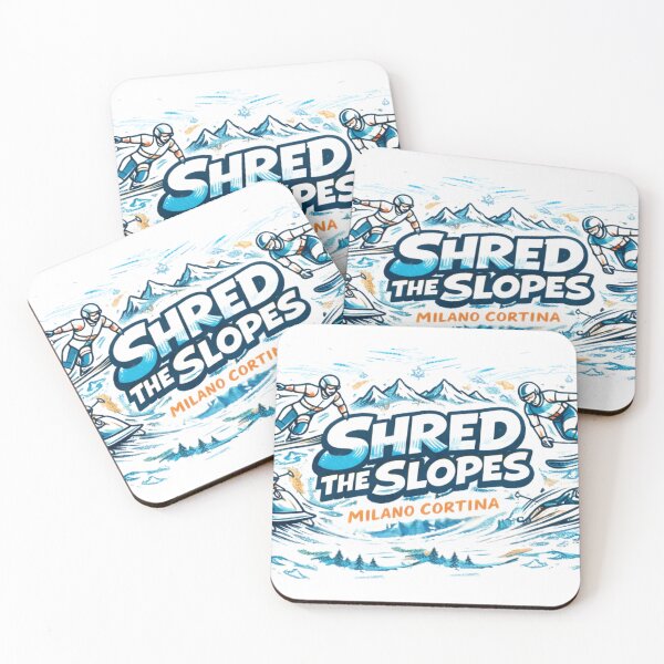 Item preview, Shred the Slopes – Alpine Winter Sports Art designed and sold by doorzz.