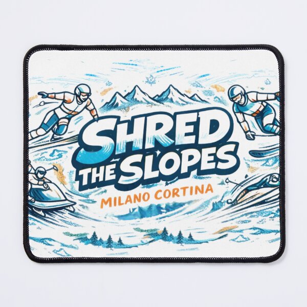 Item preview, Shred the Slopes – Alpine Winter Sports Art designed and sold by doorzz.