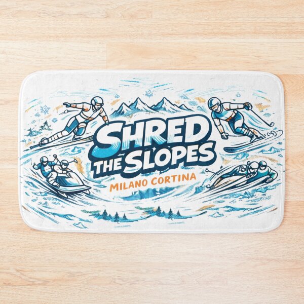 Item preview, Shred the Slopes – Alpine Winter Sports Art designed and sold by doorzz.