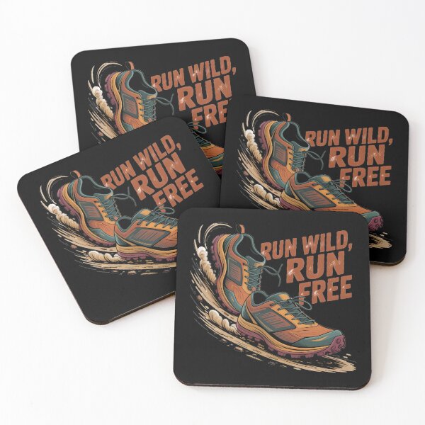 Item preview, Run Wild Run Free Shirt – Trail Running T-Shirt, Mountain Runner Tee, Outdoor Fitness Gift designed and sold by ImaginedSpace7.