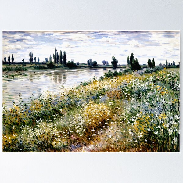 Aperçu de l'œuvre Île aux Fleurs près de Vétheuil créée et vendue par artdesignsnow.