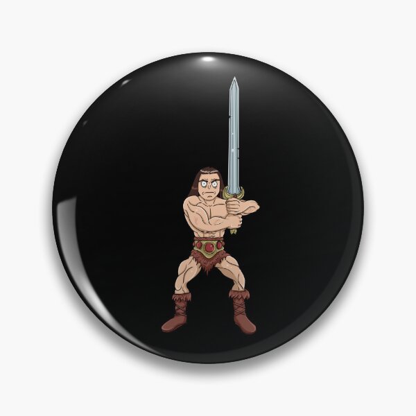Item preview, Storn Asgrim The Heroic Barbarian designed and sold by SideQuest - Scribbled Chaos!.