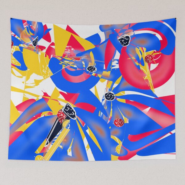 Item preview, Color Explosion Abstract Art designed and sold by Nature  Nblossom.