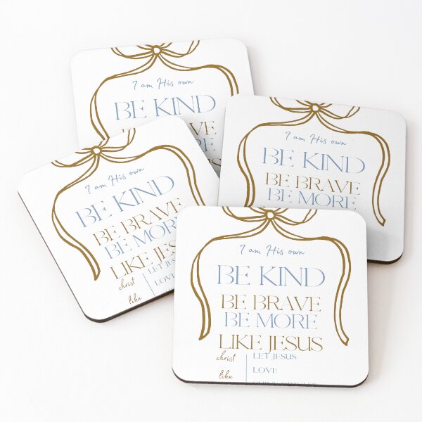 Item preview,  Be kind, be brave, be more like Jesus Christian design designed and sold by TheProverbsMom.
