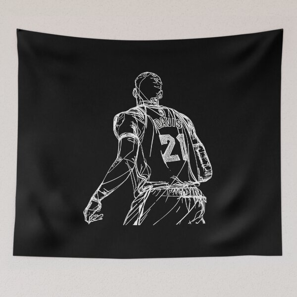 Item preview, Anthony Davis Minimal Line Silhouette Style designed and sold by Xavierardiner.