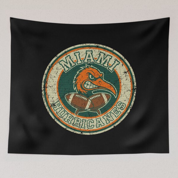 Item preview, Miami Hurricanes 80S Vintage designed and sold by TROUBLESHOOTS.