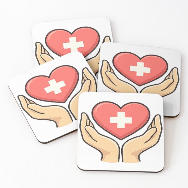 Item preview, Caring Hands Holding a Medical Heart designed and sold by myforestfog.