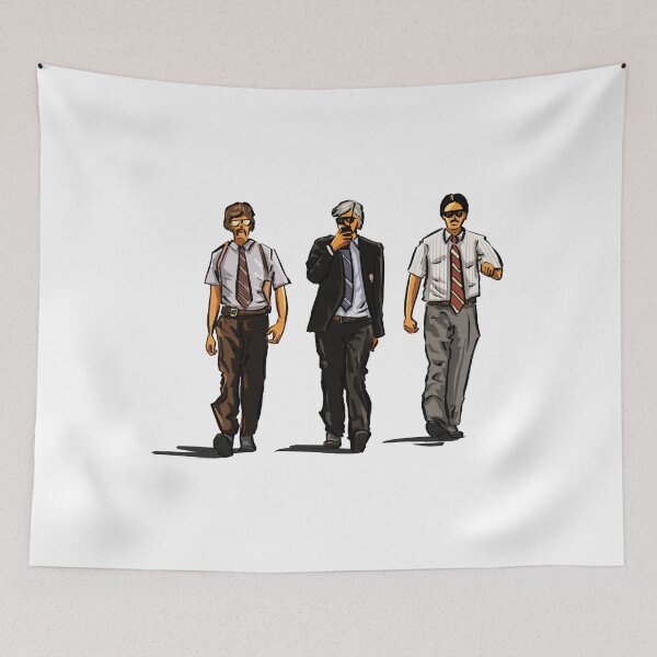Item preview, Beastie Boys Walking Trio Illustration designed and sold by Alfredierstreet.