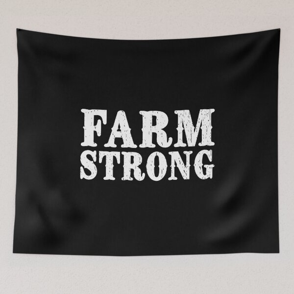 Item preview, FARM STRONG farmer farming farmers local fresh food production we stand with farmers designed and sold by Jt41.