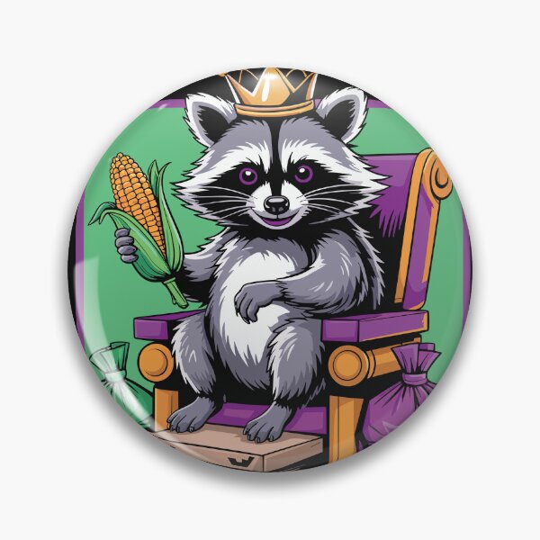 Item preview, Fluff Around Find Trash Raccoon designed and sold by Creative League Ignite.
