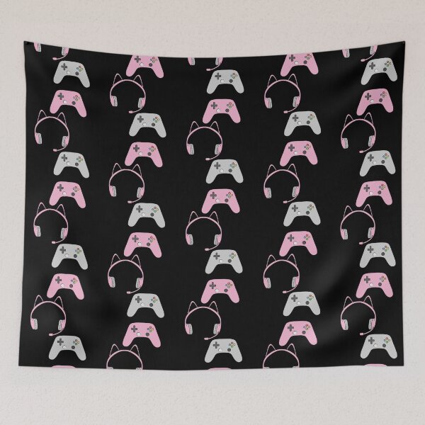 Item preview, Cute Gamer Pattern designed and sold by HugSomeNettles.