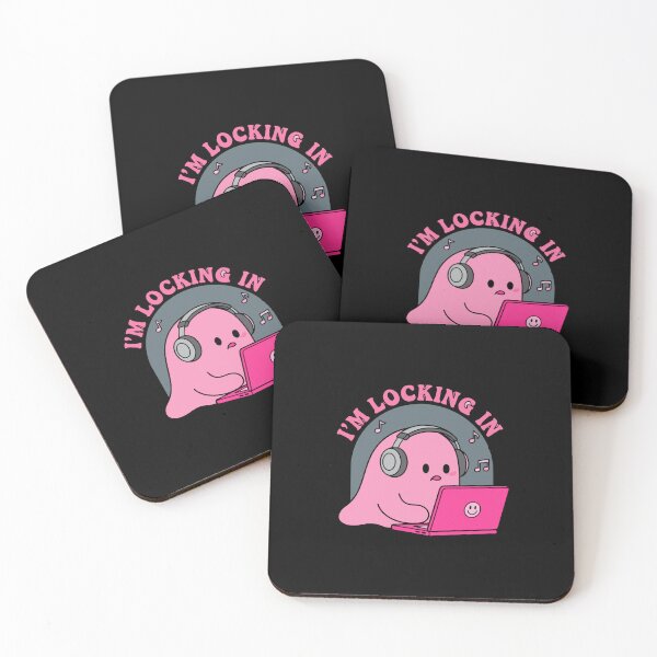 Item preview, I'm Locking In Pink Aesthetic Workspace designed and sold by PopStars1993.