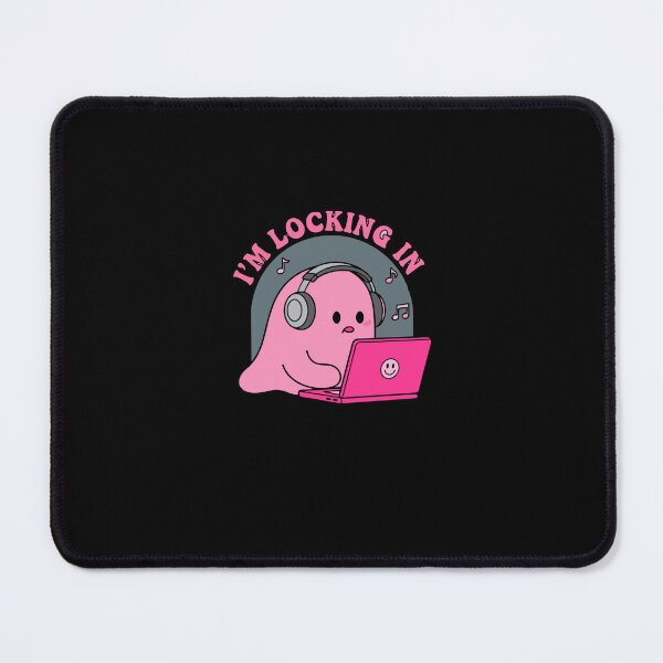 Item preview, I'm Locking In Pink Aesthetic Workspace designed and sold by PopStars1993.