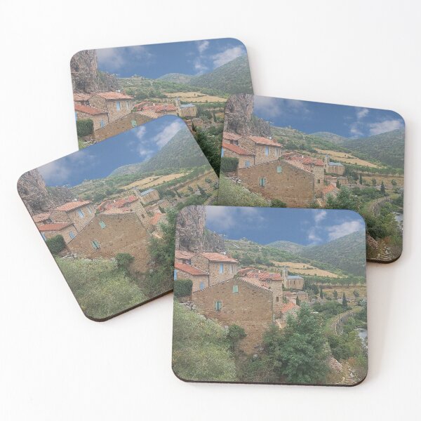 Item preview, Stone Village of Peyre Overlooking the Tarn River, France designed and sold by Open Road Gallery .