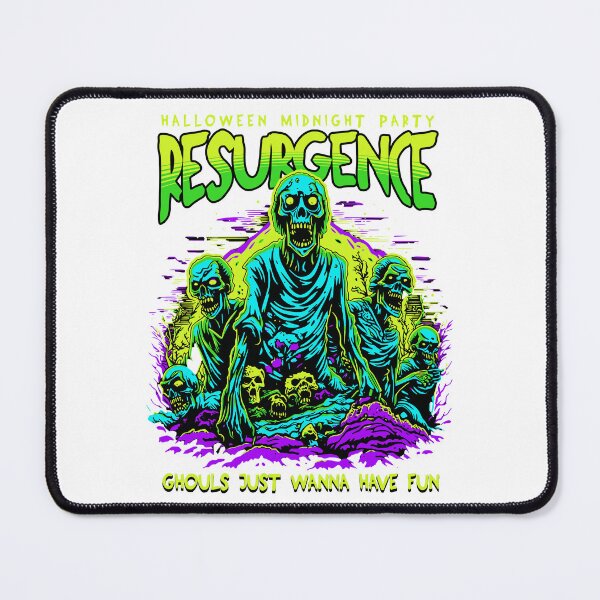 Item preview, Resurgence: Ghouls Just Wanna Have Fun - Neon Zombie Party Halloween designed and sold by Emagicc.