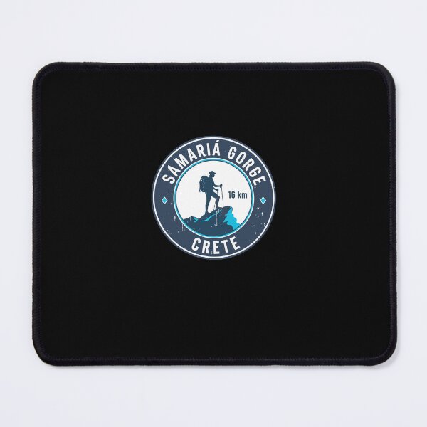 Item preview, Samaria Gorge National Park Crete Hiking Badge designed and sold by PopStars1993.