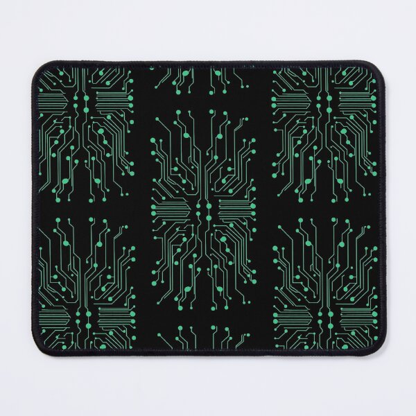 Item preview, Dark Green Neon Circuit Lines – Minimal Tech Sticker | Futuristic Electronic Design designed and sold by Purti123.