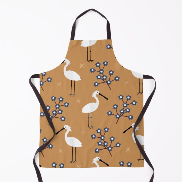 Item preview, Spoonbills on brown designed and sold by reneesillus.
