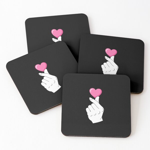 Item preview, Korean Finger Heart K-Pop Love Symbol designed and sold by PopStars1993.