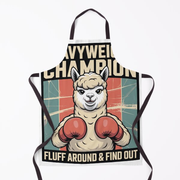 Item preview, Heavyweight Champion Alpaca designed and sold by Creative League Ignite.