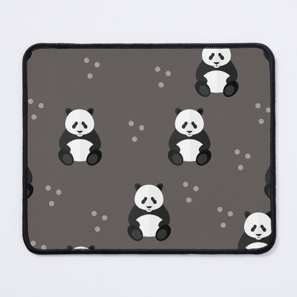 Item preview, Pandas on grey designed and sold by reneesillus.