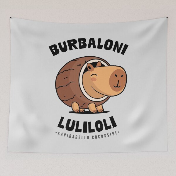 Item preview, Burbaloni Luliloli ( Italian Brainrot ) designed and sold by zoljo.