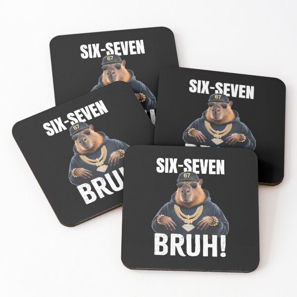 Item preview, Capybara Six Seven Bruh designed and sold by zoljo.