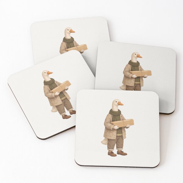 Item preview, Goose Carrying Wooden Box designed and sold by Ombrya.
