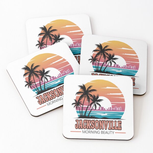 Item preview, Jacksonville Morning Beauty – Sunrise Beach Cityscape | Florida Coastal Vibes designed and sold by Globalcitytees.