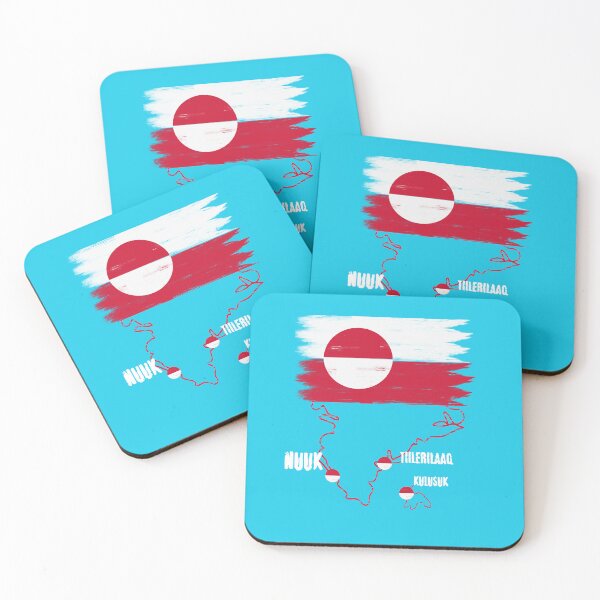 Item preview, Greenland Nuuk map designed and sold by vibeno1.