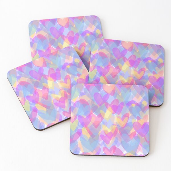 Item preview, Rainbow Hearts designed and sold by LilBrownDog.