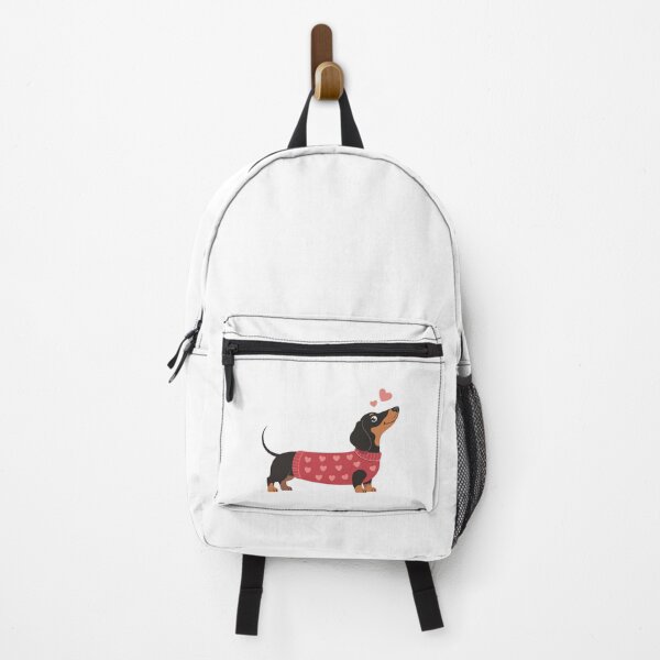 Item preview, Dachshund in Heart Sweater designed and sold by jkrphoto.