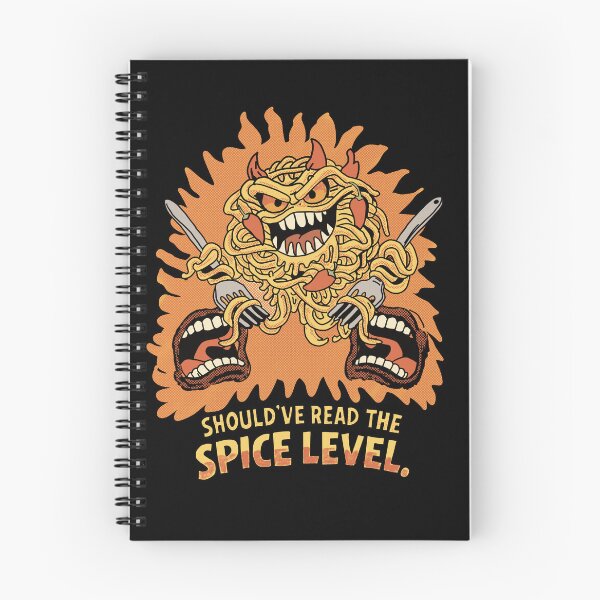 Item preview, Should’ve Read the Spice Level – Funny Spicy Noodles Comic Horror Design designed and sold by Popstudio85.