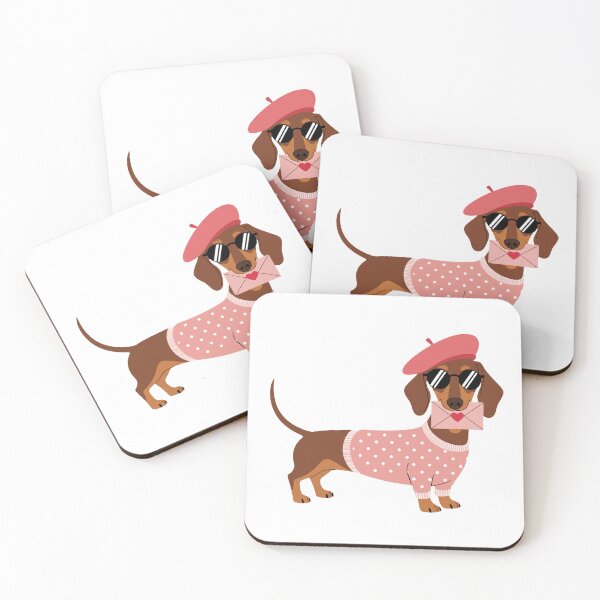 Item preview, Fashionable Dachshund with Beret designed and sold by jkrphoto.