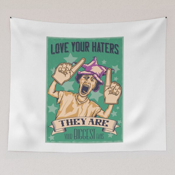 Item preview, haters designed and sold by omshree9.