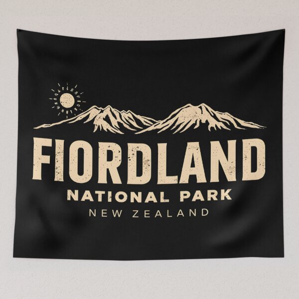 Item preview, Fiordland National Park - New Zealand designed and sold by GoodOldVintage.